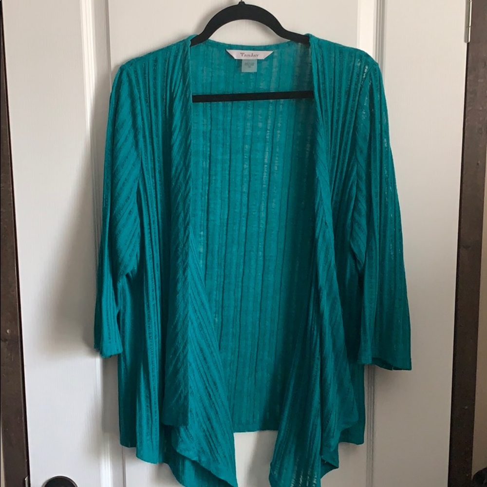 Cardigan TanJay 1X open front